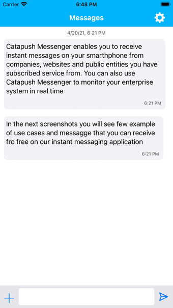 Image 0 for Catapush Messenger