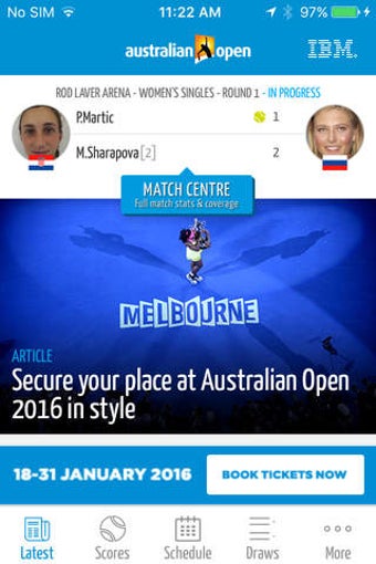Imagen 0 para Australian Open Tennis Ch…