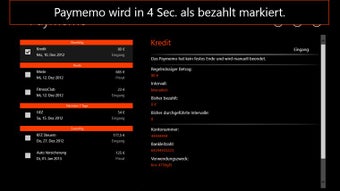 Imagen 0 para Paymemo for Windows 8
