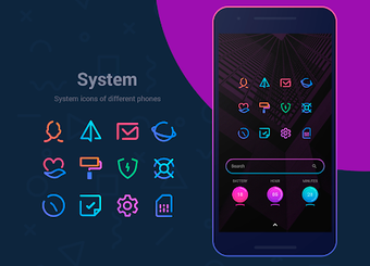 Image 3 for Linebit - Icon Pack