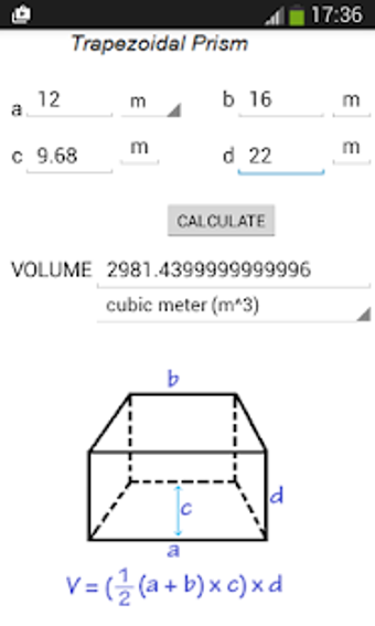 Image 1 for Volume Calculator