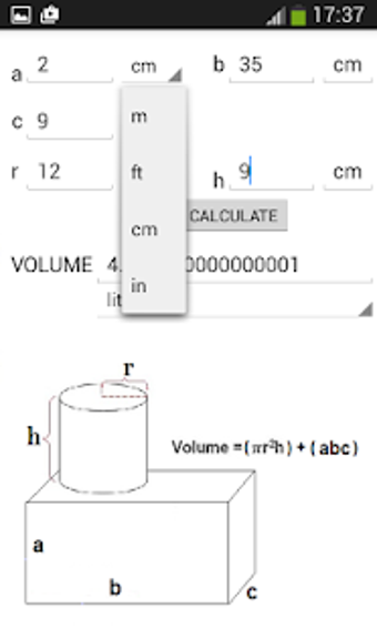 Imagen 1 para Volume Calculator