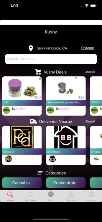 Image 1 for Kushy - Delivery & Info
