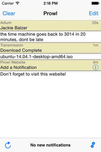 Image 0 for Prowl: Easy Push Notifica…