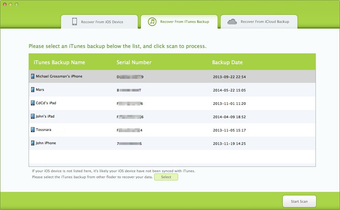 Imagen 3 para Data Recovery for iPhone