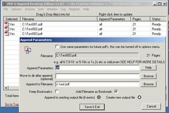 Image 0 for PDF U Append Desktop Edit…