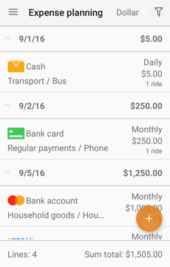 Imagen 3 para Home Bookkeeping Lite