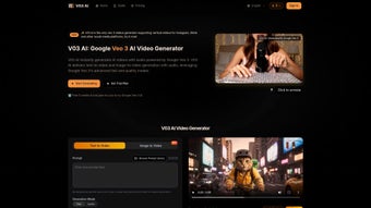 Imagen 0 para V03 AI Video Generator