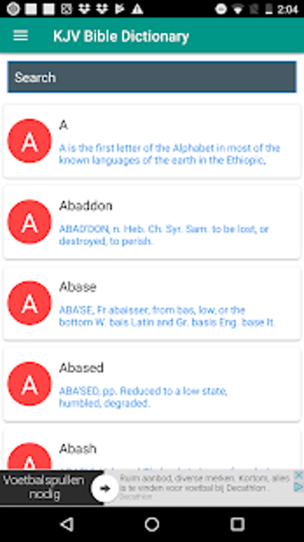 Imagen 1 para KJV Bible Dictionary - Fr…