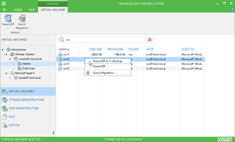 Image 0 for Veeam Backup Free Edition