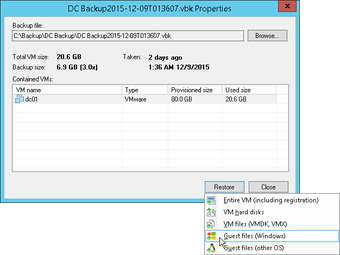 Image 0 for Veeam Backup Free Edition