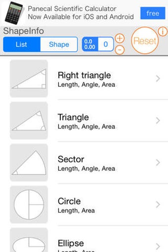 Image 0 for Figure calculator ShapeIn…