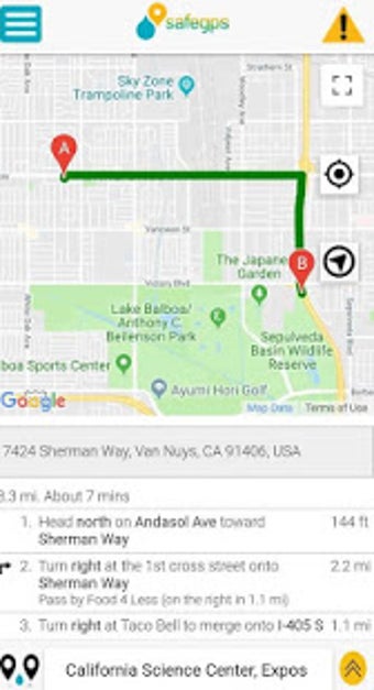 Imagen 2 para SafeGPS | Flood Avoidance…