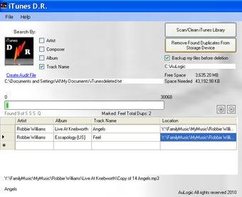 Image 1 for iTunes Duplicate Remover …
