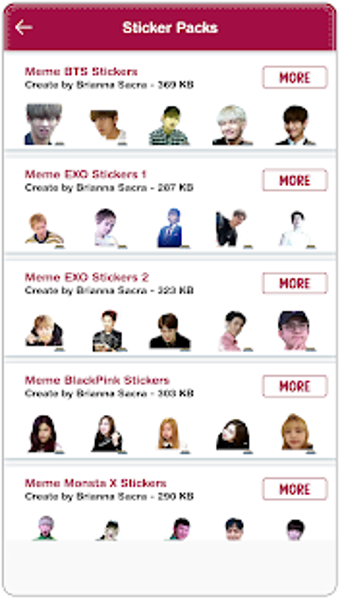 Image 0 for Meme KPOP Stickers for Wh…