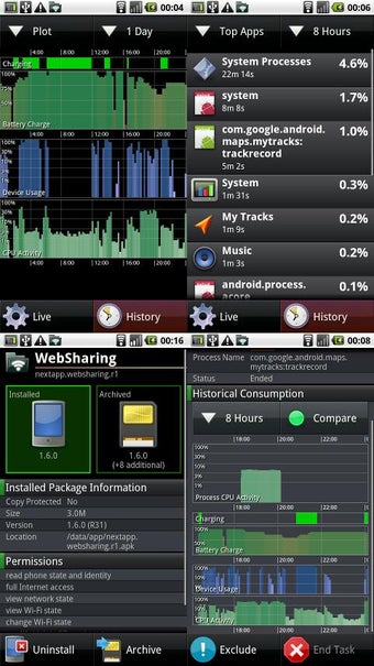 Image 0 for SystemPanel App / Task Ma…