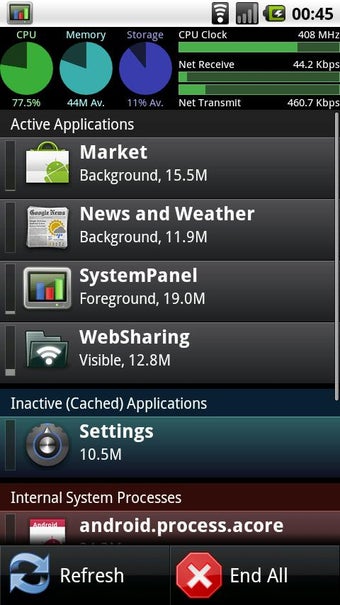 Image 1 for SystemPanel App / Task Ma…
