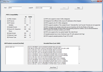 Image 0 for Paessler sFlow Tester