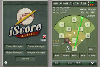Imagen 0 para iScore Baseball and Softb…