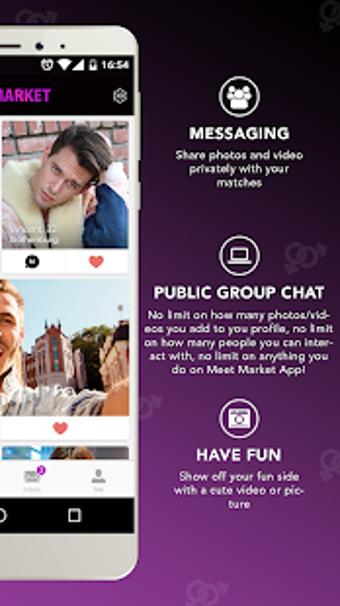 Imagen 3 para MEET MARKET - Gay App. Ch…