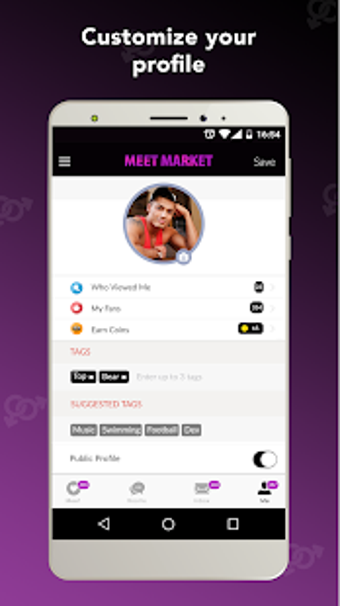 Imagen 2 para MEET MARKET - Gay App. Ch…