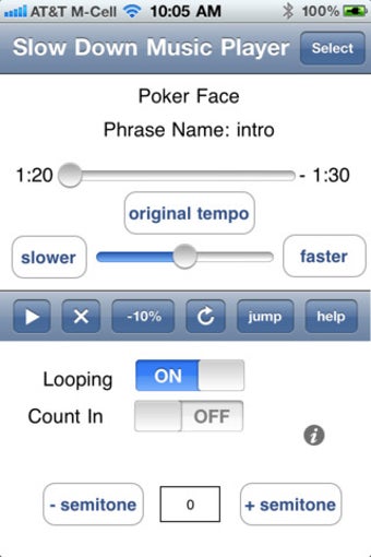 Image 3 for Slow Down Music Player