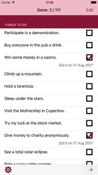 Imagen 0 para 111 Things Lite - Bucket …
