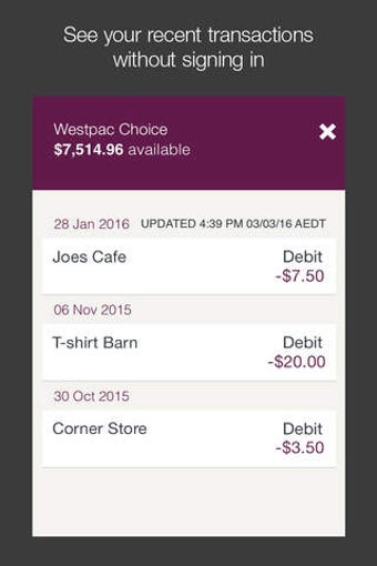 Image 0 for Westpac Mobile Banking