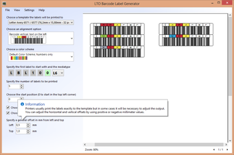 Image 3 for LTO Barcode Label Generat…