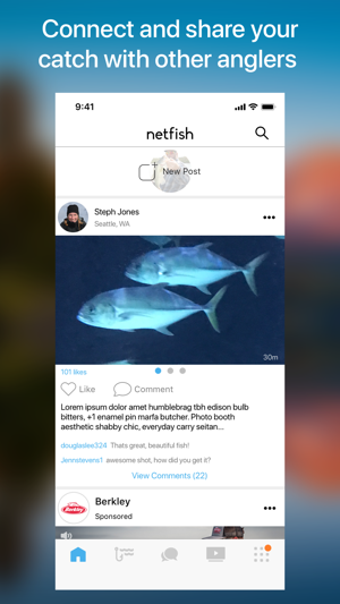 Image 0 for Netfish - Social Fishing …