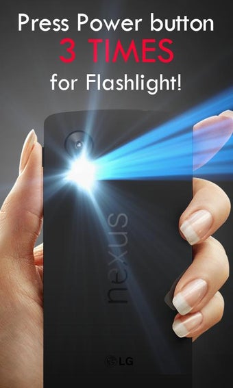 Imagen 0 para Power Button FlashLight -…