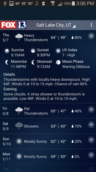 Imagen 3 para FOX13 Weather