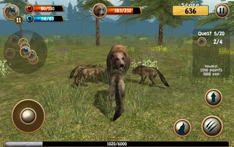 Imagen 4 para Wild Wolf Simulator