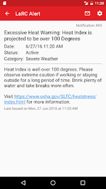 Imagen 1 para LaRC Alerts