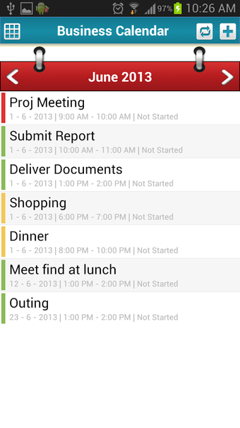 Imagen 4 para Business Calendar Event T…