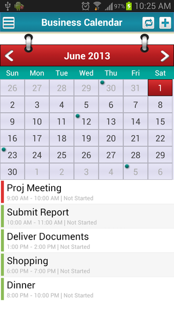 Imagen 2 para Business Calendar Event T…