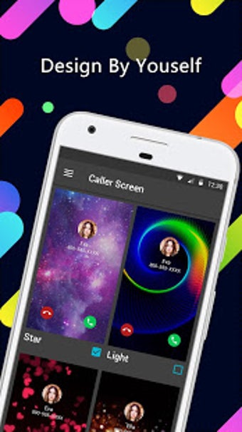 Imagen 2 para Call Screen Themes - Colo…