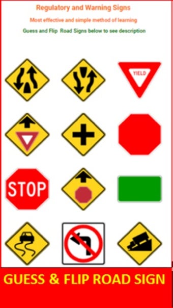 Image 3 for RI DMV Road Sign Flashcar…