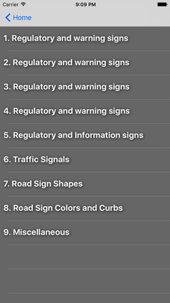 Image 1 for RI DMV Road Sign Flashcar…
