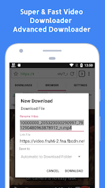 Imagen 0 para HD Video Downloader & Bro…