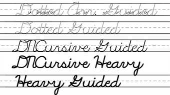 Image 2 for DN Cursive Fonts for Wind…