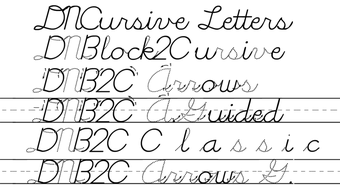 Image 1 for DN Cursive Fonts for Wind…