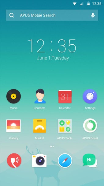 Image 1 for Dawn theme for APUS Launc…