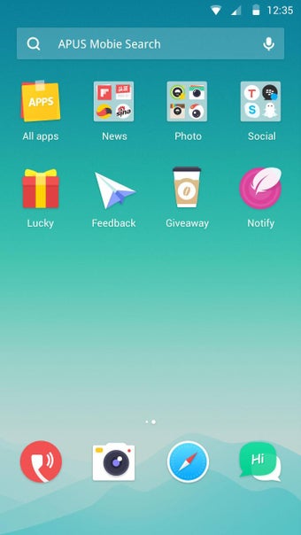 Image 2 for Dawn theme for APUS Launc…