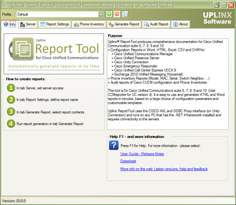 Image 3 for Uplinx Report Tool for Ci…