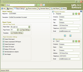 Image 0 for Uplinx Report Tool for Ci…