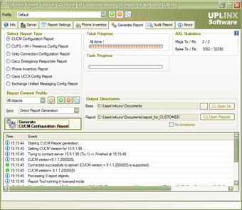 Image 4 for Uplinx Report Tool for Ci…