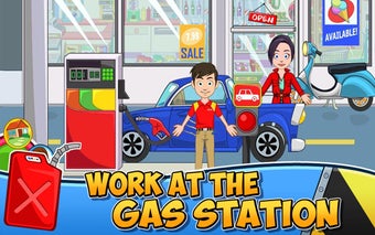 Imagen 1 para My Town : Car wash fix & …