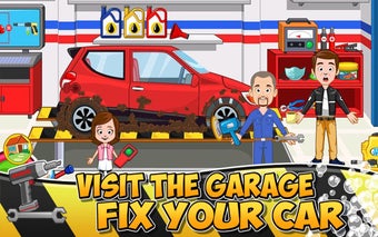 Imagen 0 para My Town : Car wash fix & …