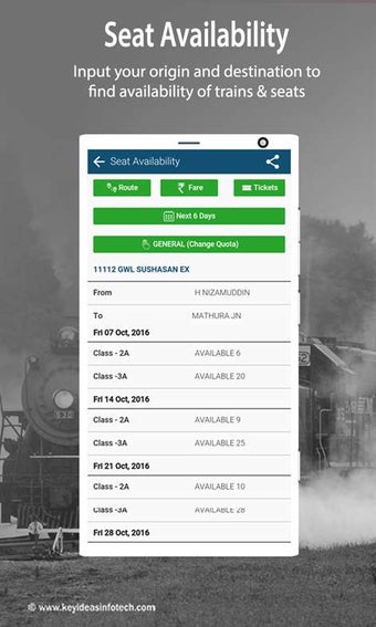 Image 1 for Hotfoot - Indian Railway …